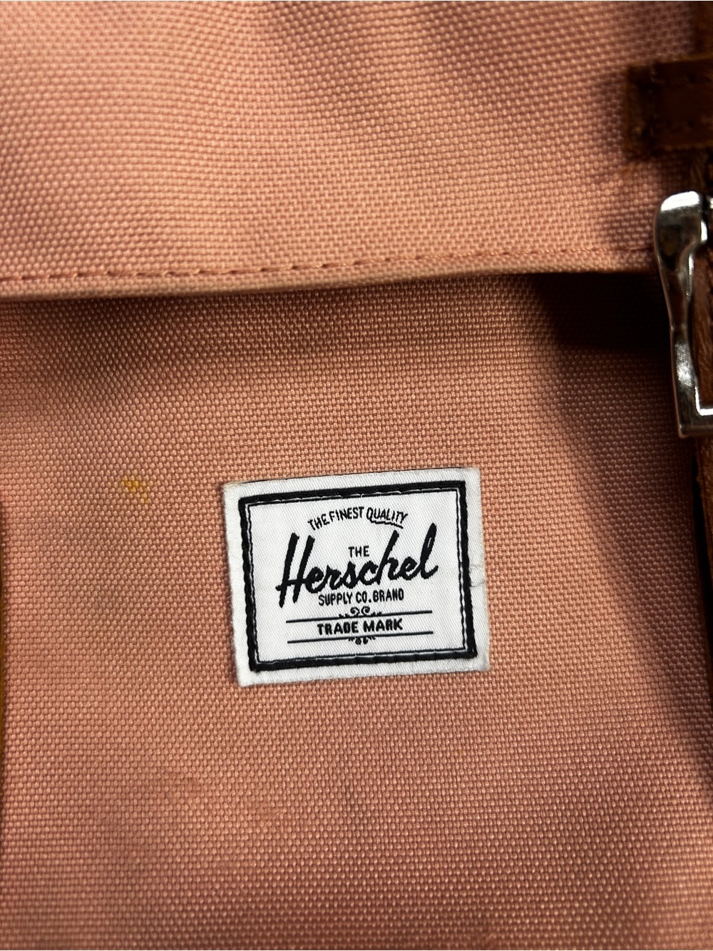 Herschel Retreat Backpack Ash Rose Pink 20L Laptop Bag Drawstring - Picture 3 of 13